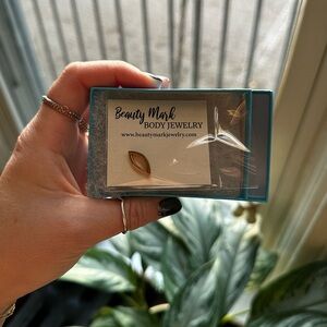 Gold Hinged Belly Button Ring